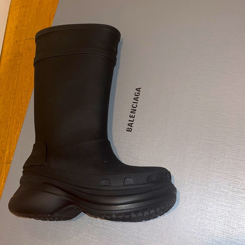 Brand new BALENCIAGA CROC BOOTS